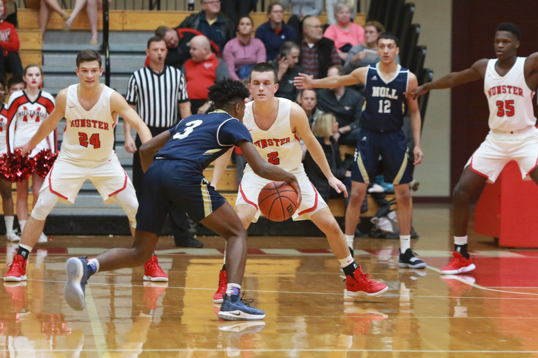 Gallery: Boys basketball - Bishop Noll at Munster